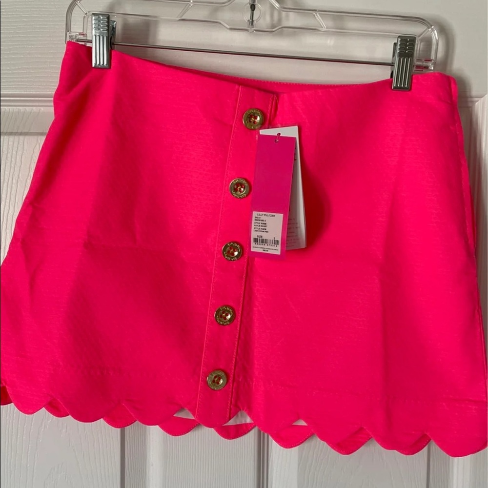 Lilly Pulitzer NWT size 2 pink skort